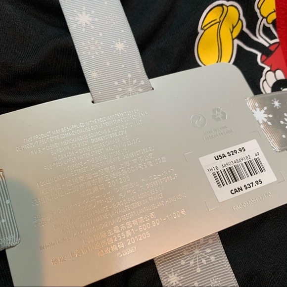 NWT Mickey Mouse Pajamas Size 5/6 - Picture 3 of 6